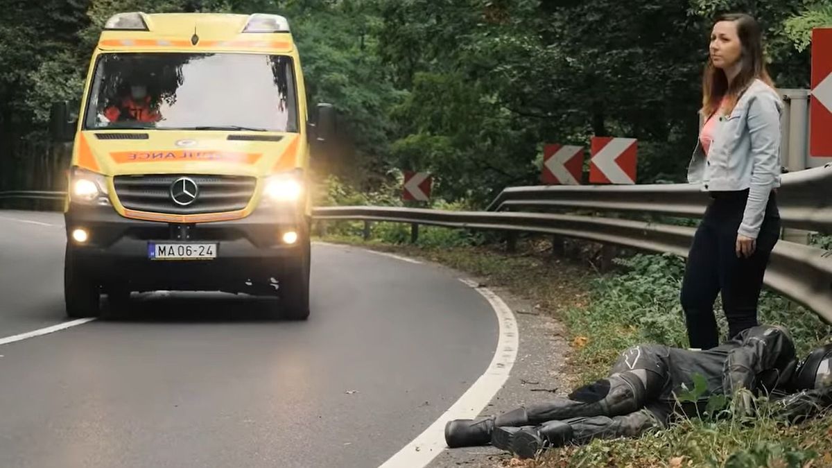 Megrázó videóval hívja fel a rendőrség a figyelmet a motorozás veszélyeire