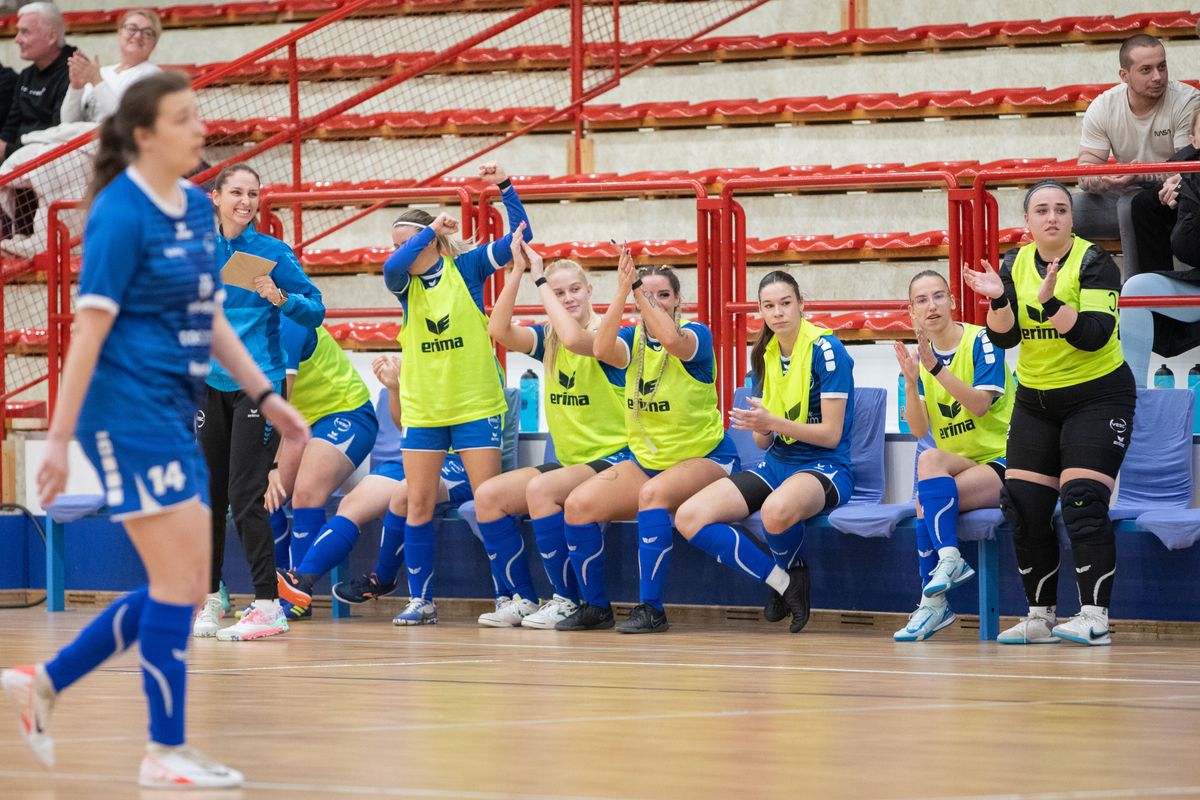 Elrajtolt a szezon a női futsal NB II-ben, a nyugati csoportban szereplő VESC könnyedén tartotta otthon a pontokat.