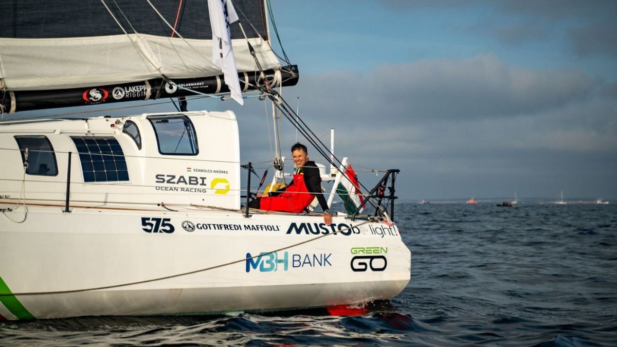 Vendée Globe: felborult a magyar hajó!