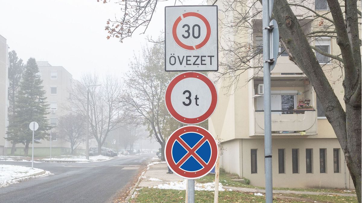 Újabb tiltótáblák Veszprémben, itt biztosan ne parkolj!