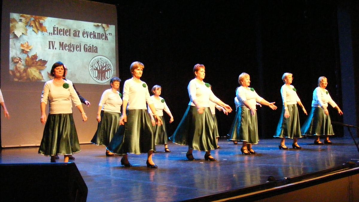 Sohase hagyd el magad! - üzenték az Életet az éveknek mozgalom vármegyei gálájának résztvevői