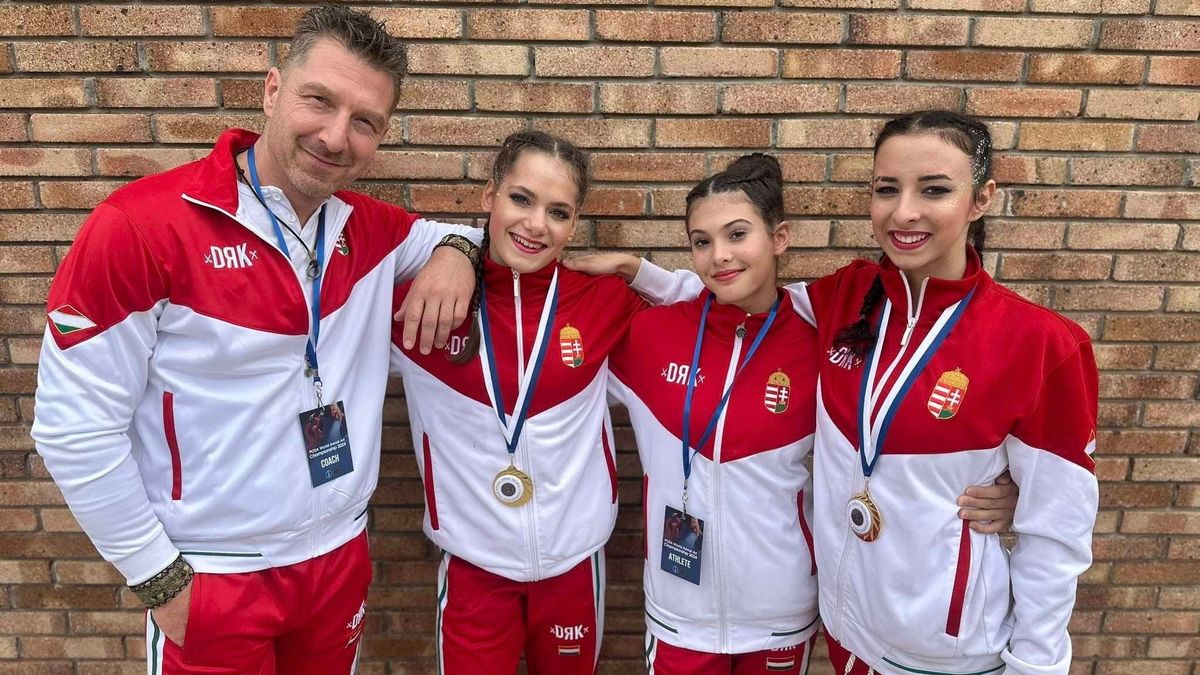 A világbajnoki dobogó tetején a pápai cirkuszművészetisek