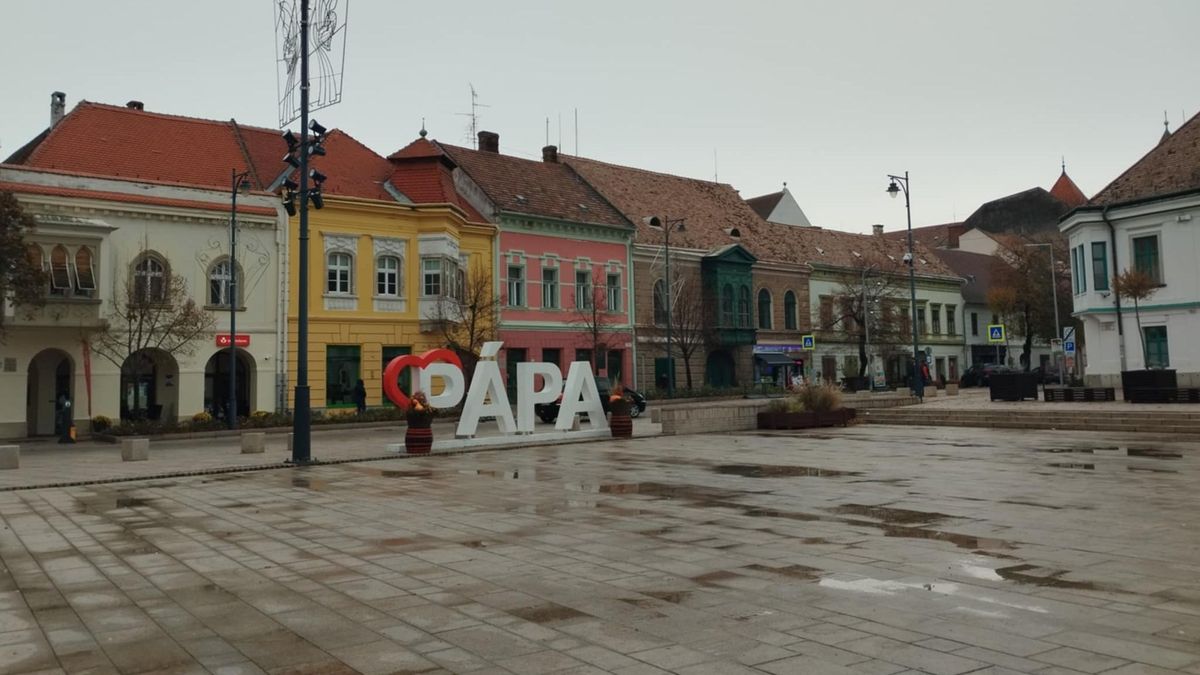 Ez a bakonyi város kimaradt a havazásból