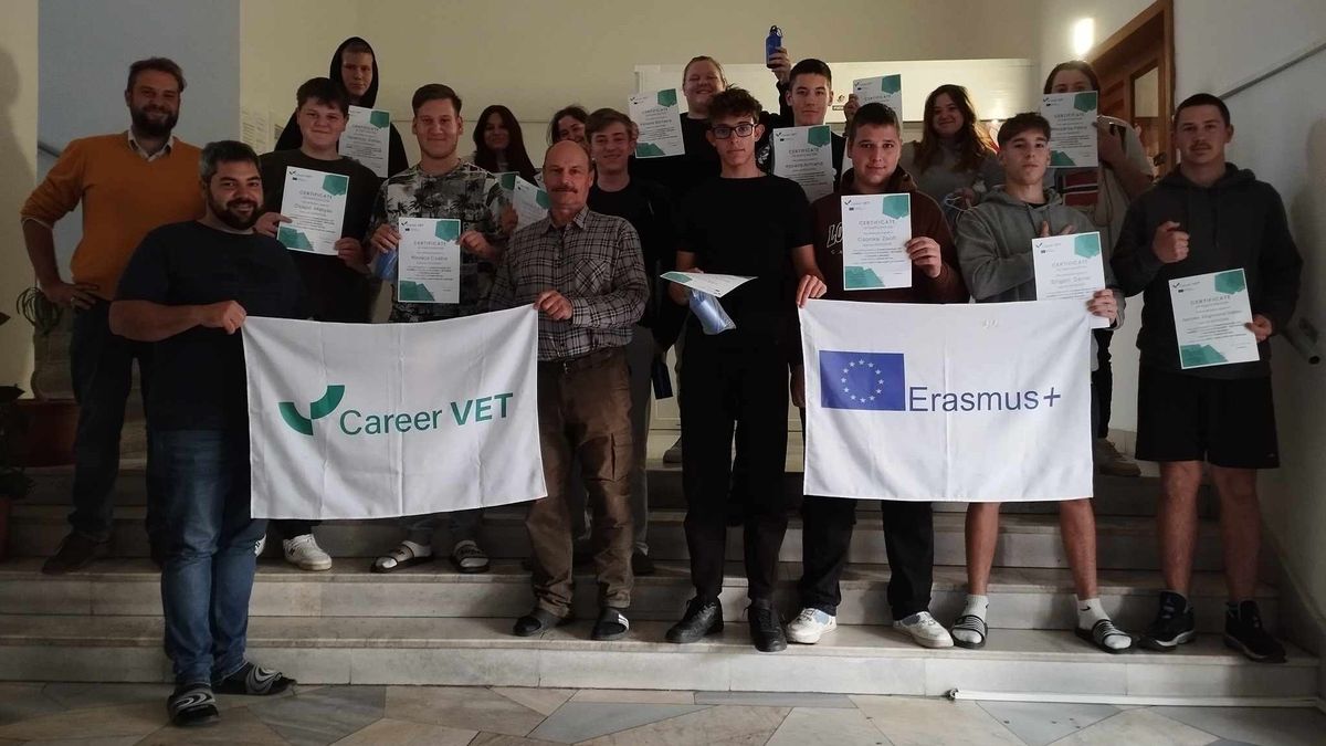 Külföldi gyakorlaton vettek részt a mezős diákok