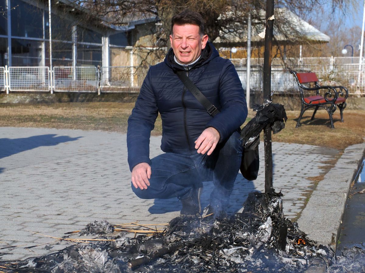 Hebling Zsolt mesélt a kiszebábégetés hagyományáról