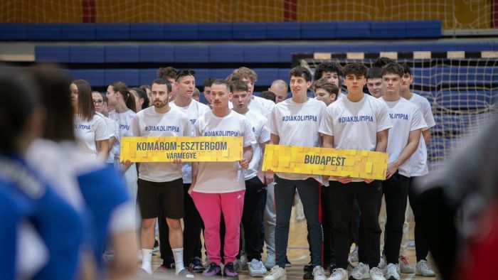Megtartották a diákolimpia döntő megnyitóját
