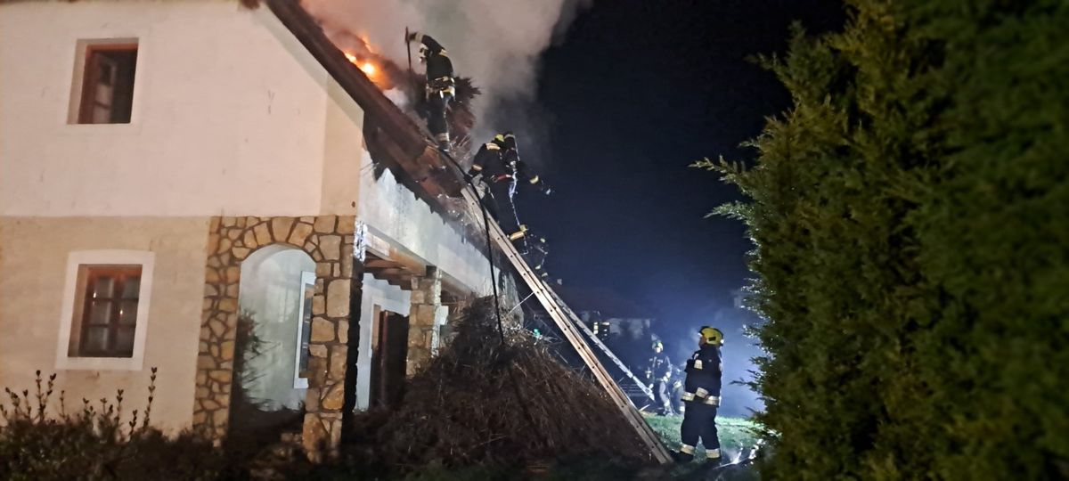 A balatoni nyaralótűzhöz több egység is vonult