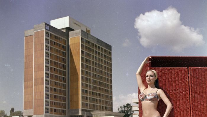 Retró képeken a balatonfüredi Hotel Marina