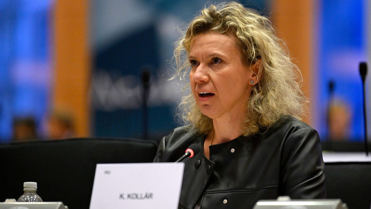 Újabb részlet Kollár Kinga botrányos felszólalásából: a Brüsszel–Tisza-paktum a vonatokat is lassítja