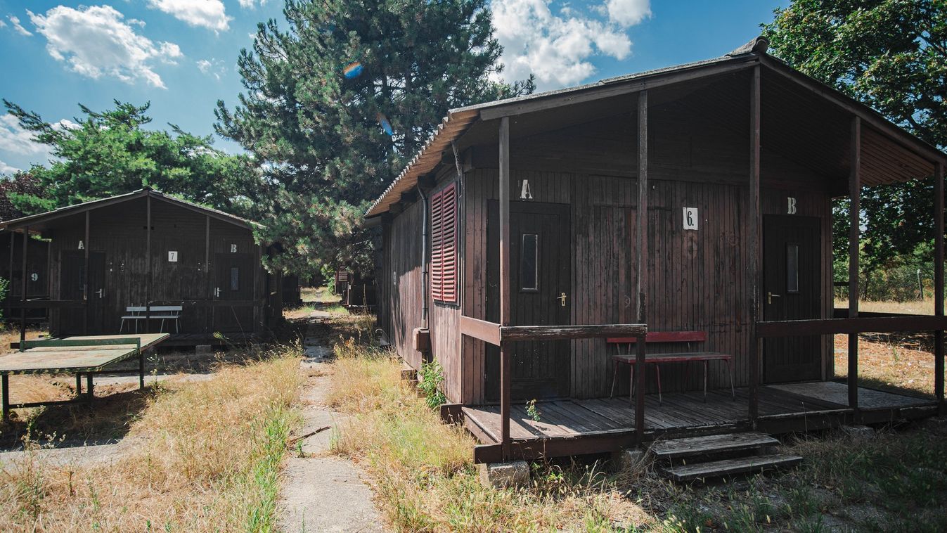 Elhagyatott balatoni gyermektábor