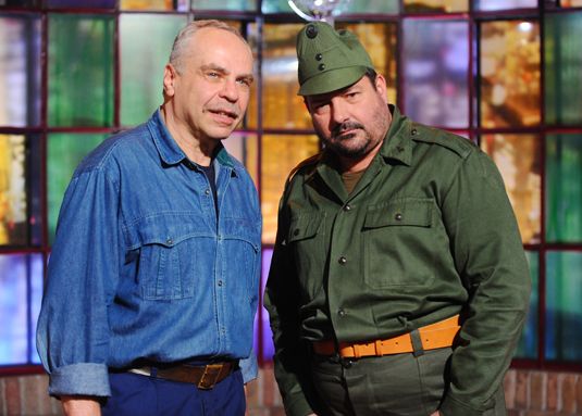 Markos György és Nádas György újra egy fotón-rájuk sem lehet ismerni