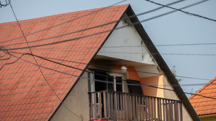 Kigyulladt egy családi ház Lovason