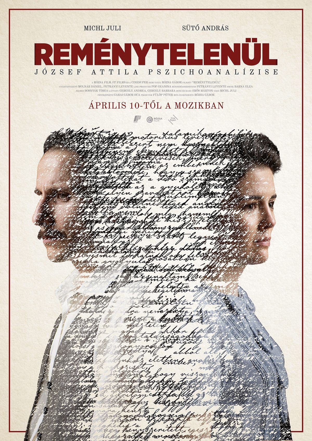 A József Attila film plakátja
