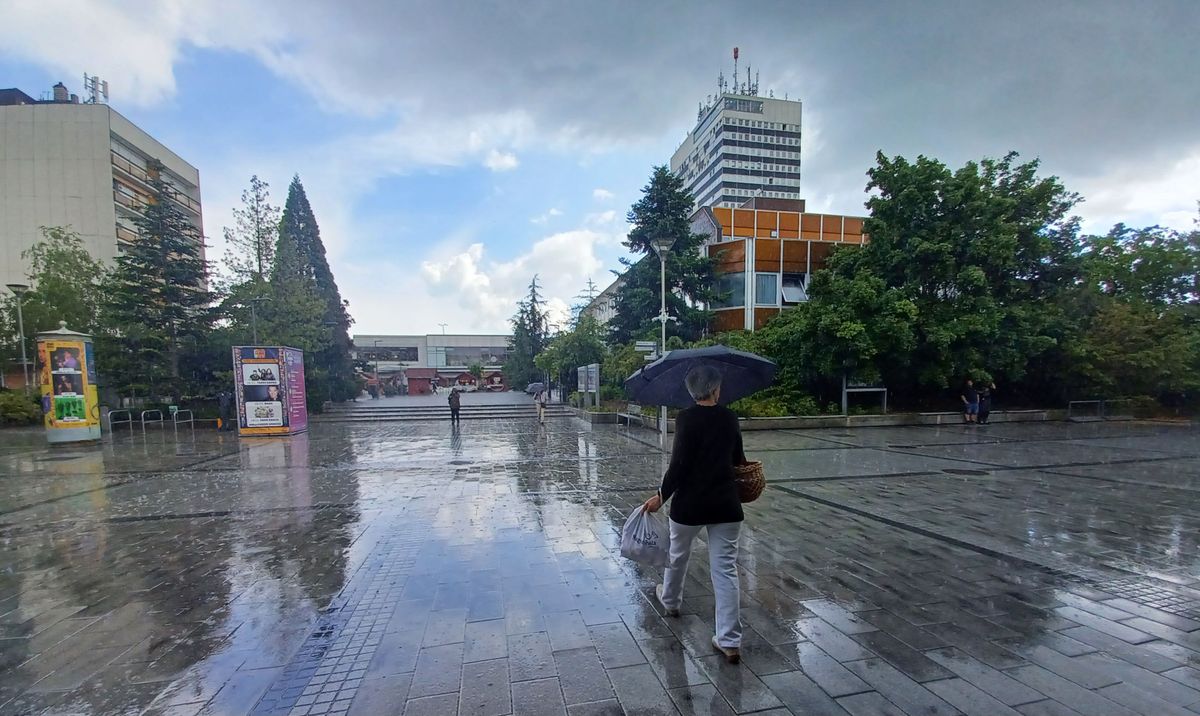 eső esernyő zápor csapadék időjárás