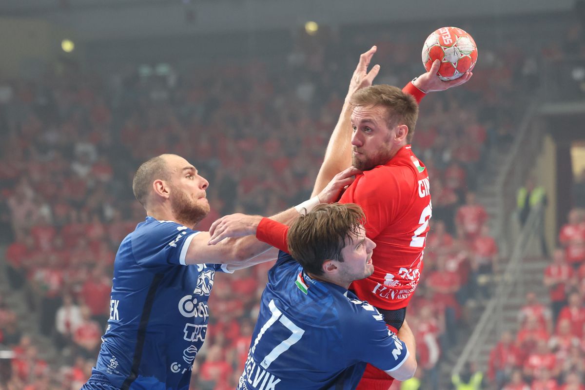 Veszprém–Szeged – érződött, hogy a Veszprém felül tud kerekedni fáradó riválisán Fotó: Fülöp Ildikó