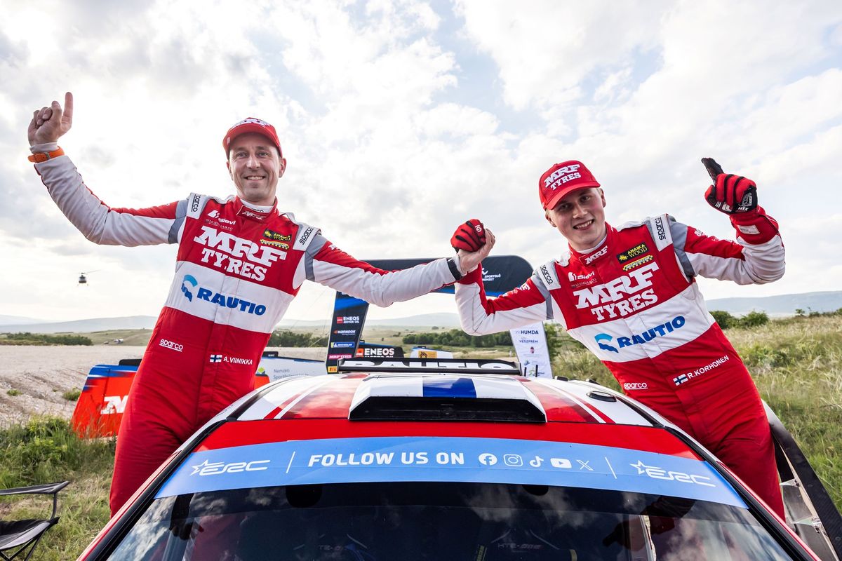 Finn sikerrel ért véget a Rally Hungary, az Európa-bajnoki futamot Veszprém környéki pályákon rendezték és a versengés komoly izgalmakat hozott.