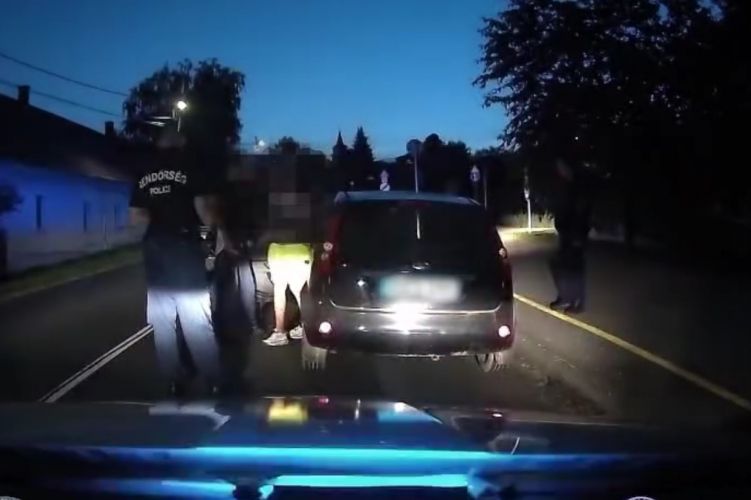 A rendőrség másfél órán belül elfogta Zirc határában a 33 éves győri férfit