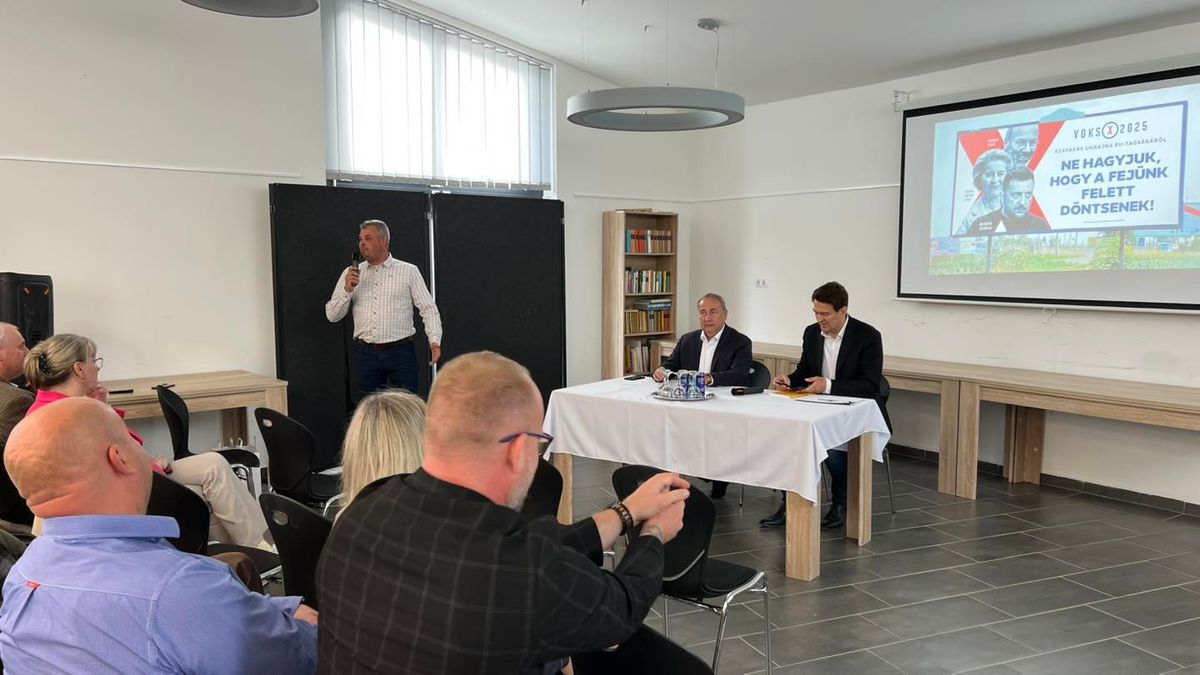 Voks 2025 - Lakossági fórum Somlóvásárhelyen