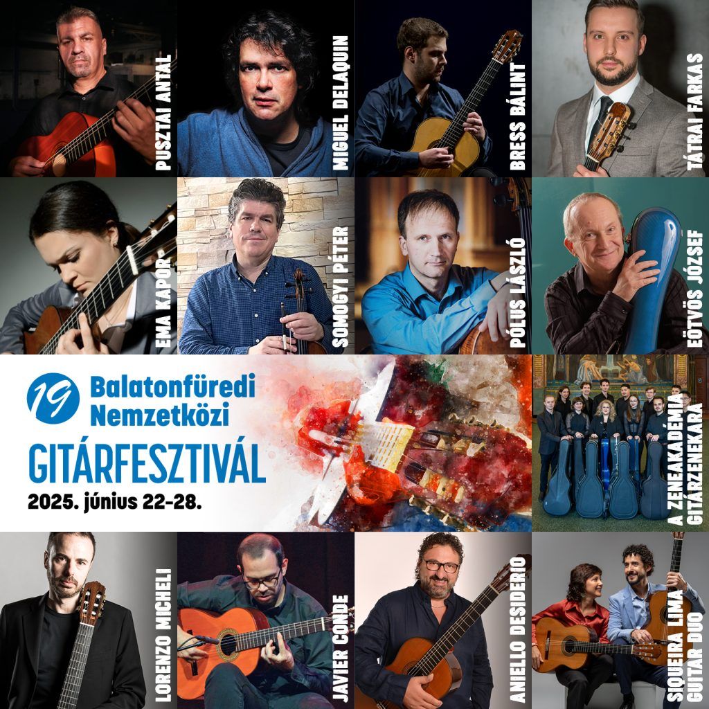Gitárfesztivál Balatonfüreden: világsztárok, flamenco és mesterkurzusok Forrás: balatonfured.hu