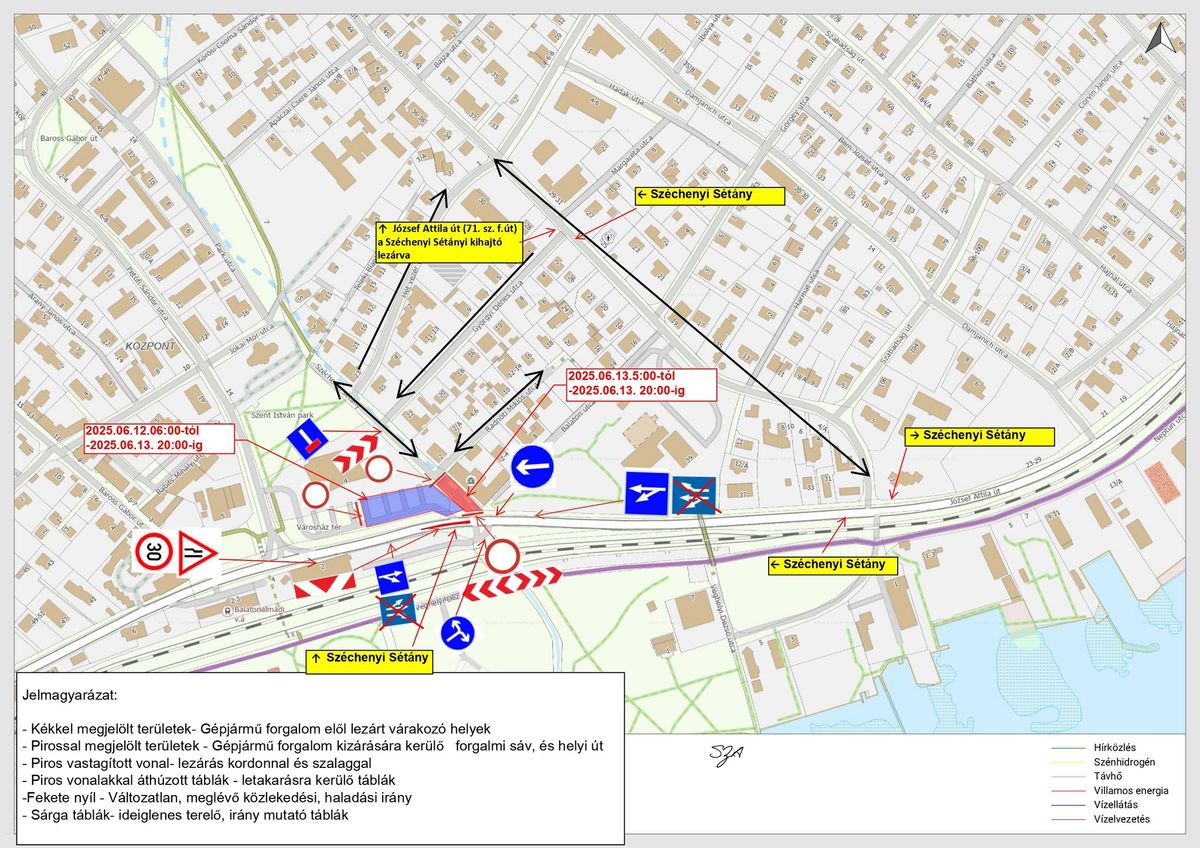 Június 13. 21:00 óráig zárják le a parkolót