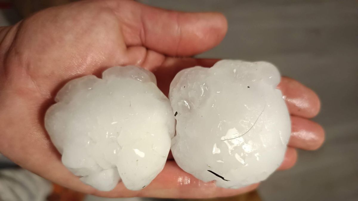 Videó: szörnyű, ami lecsapott a Dunántúlra, megállás nélkül pattogott a jég