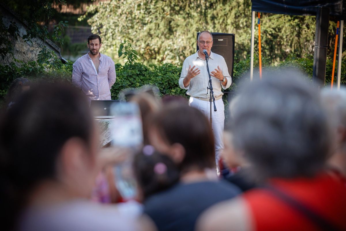Jubileumi évet nyitott meg a Schumacher- ház Fotó: Navracsics Tibor facebook