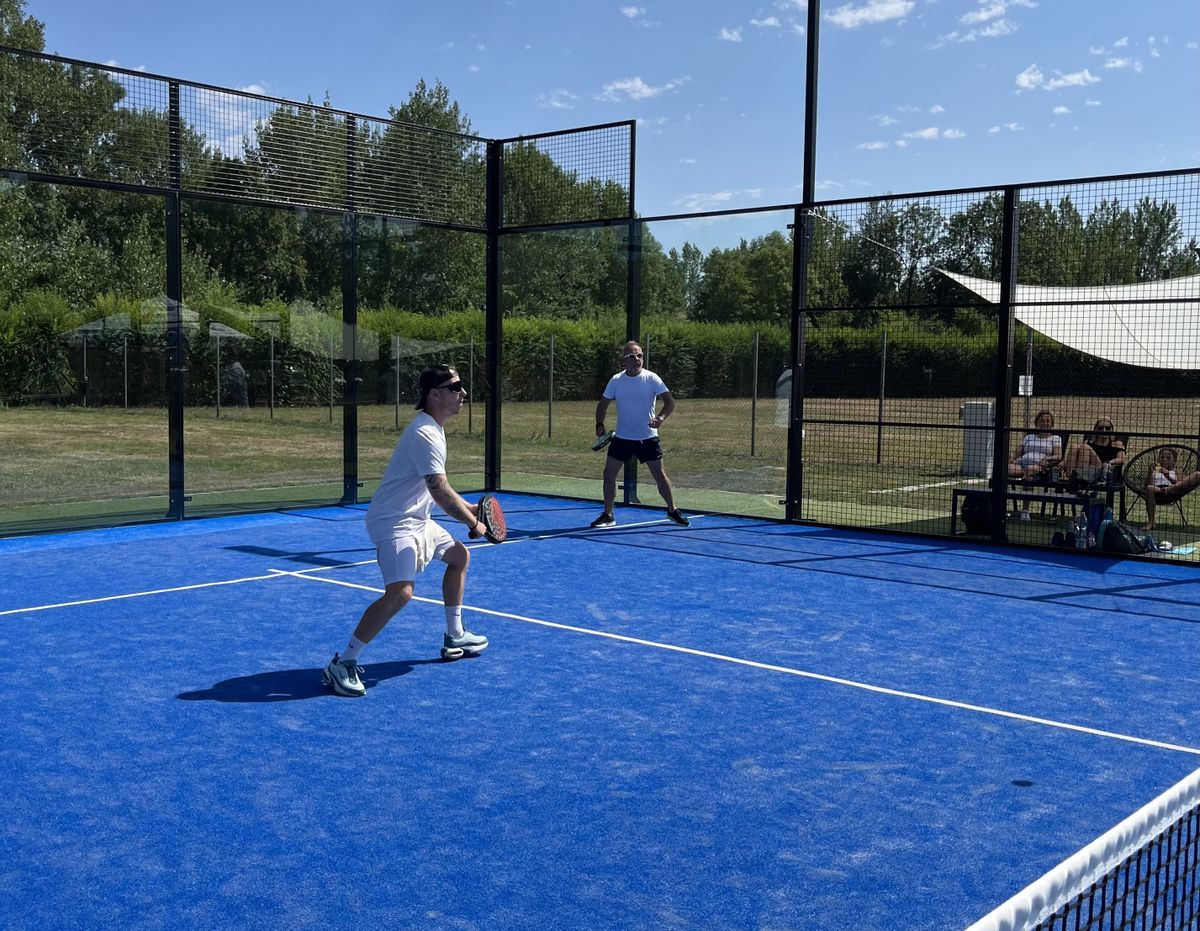 Padel - Háziversenyt tartottak Pápán, melyen 38-an indultak
