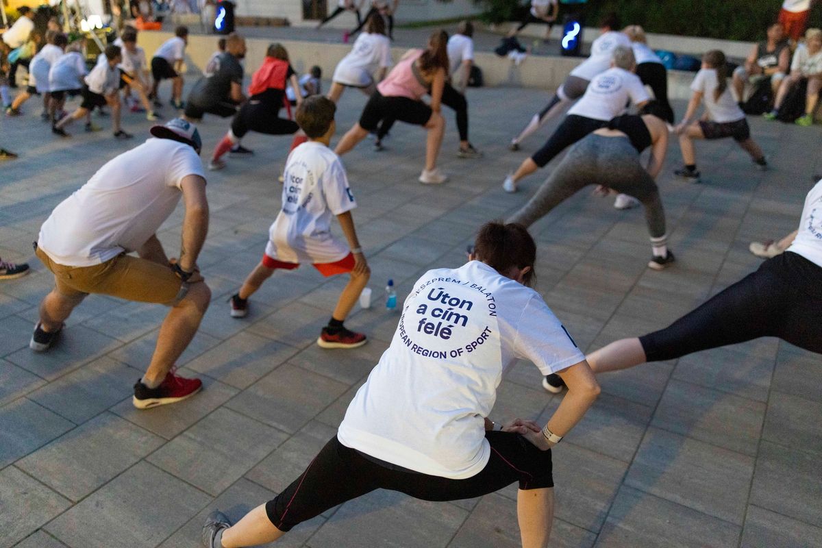 Az aktív életmód kiemelt szempont az Európa Sport Régiója pályázatban Fotó: Toroczkai Csaba / Forrás: Veszprém-Balaton Európa Sportrégiója 2026 / facebook