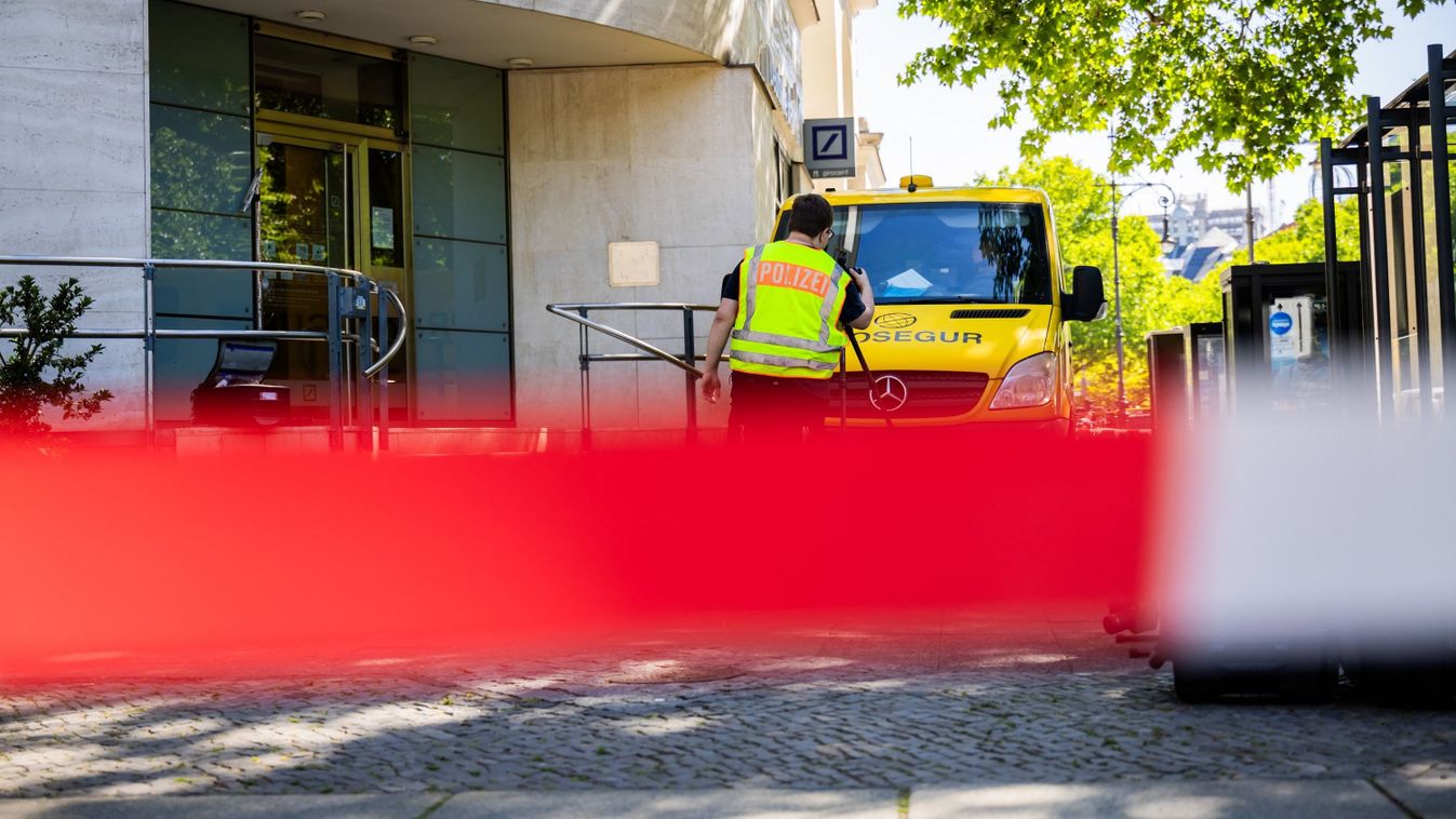 Lövöldözés volt Berlinben, páncélautót támadtak meg fegyveres rablók