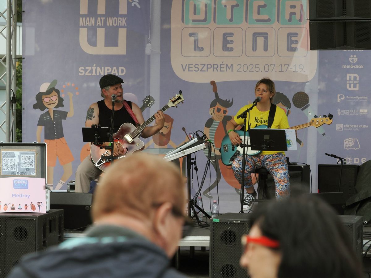 Július 17 és 19. között várja közönségét a Veszprémi Utcazene Fesztivál & Food Truck Show