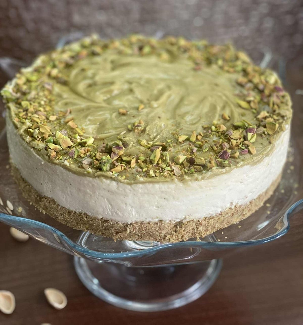 Pisztáciás sajttorta