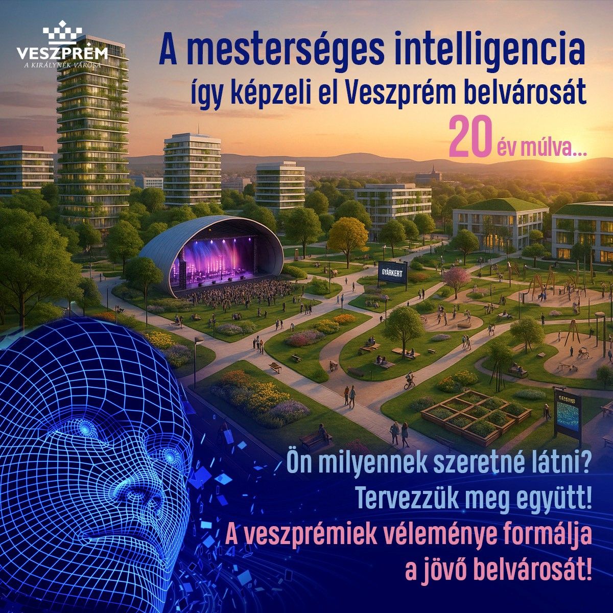 Egy kérdőív keretében lehetősége nyílik a veszprémieknek megosztani véleményüket