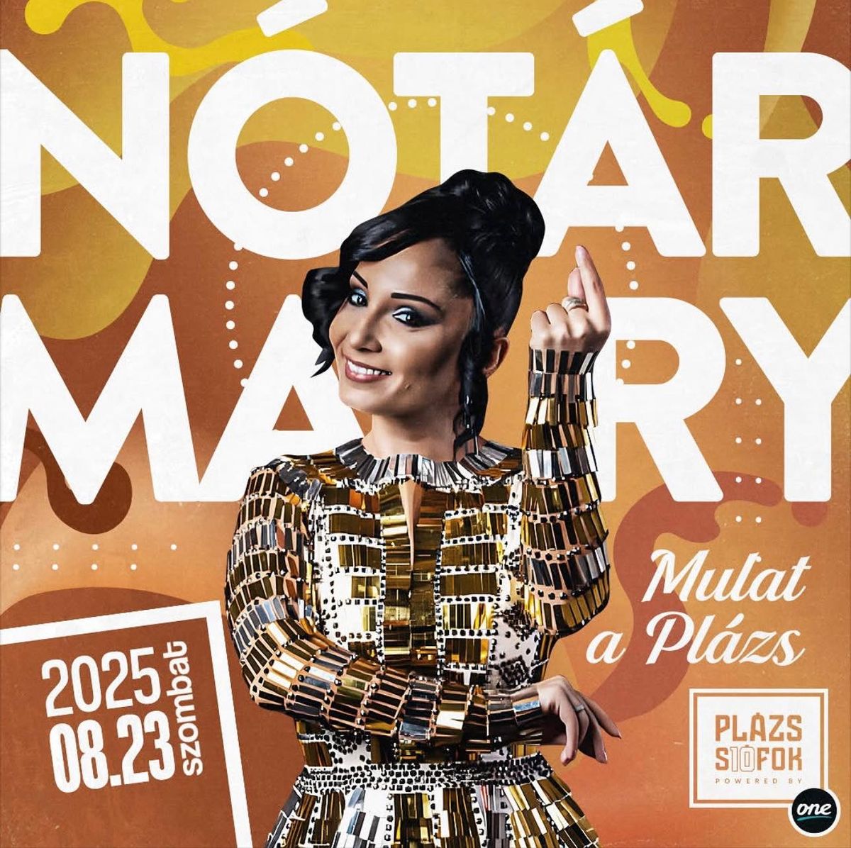 Nótár Mary nagykoncert nyárbúcsúztató Siófokon