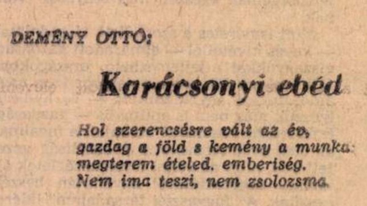 Krumplileves helyett borleves: ezt ették karácsonykor a Kádár-korszakban (+ galéria)