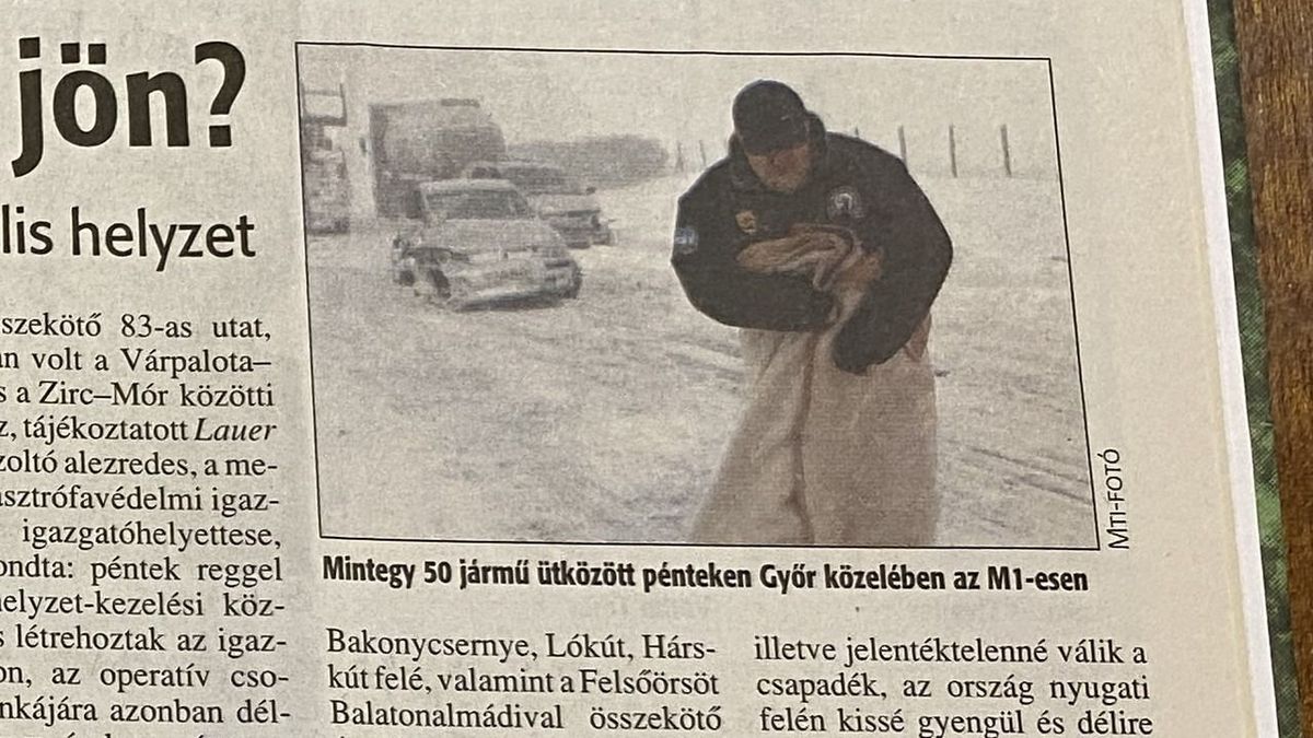 Szilveszter után az időjárás miatt leállhat a fél ország, olyan havazás jöhet, amit rég láttunk