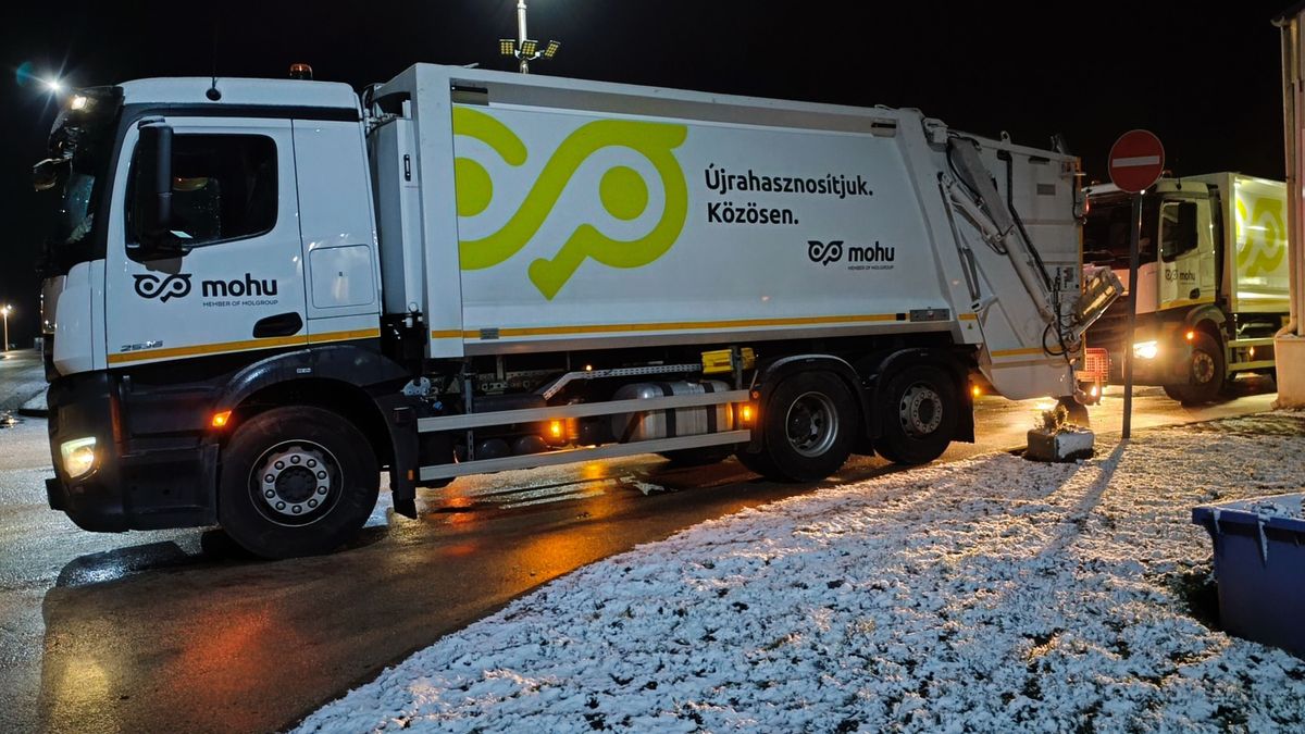 Meglestük, hogyan indulnak a kukások a karácsonyi hajnalokon (+ év végi menetrend, +videó)