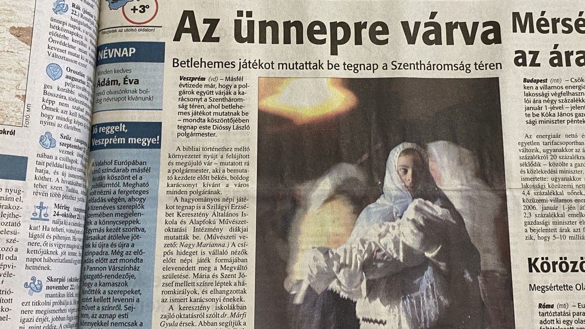 Az ünnepre várva – Ezt írtuk húsz éve karácsonykor a Naplóban (képgaléria)
