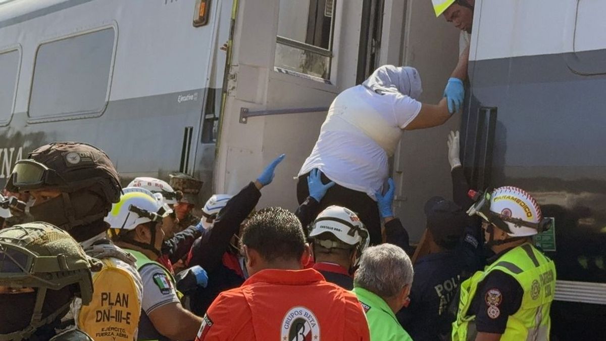 Tragikus vonatbaleset Mexikóban: sok a halott és a sérült (videó)