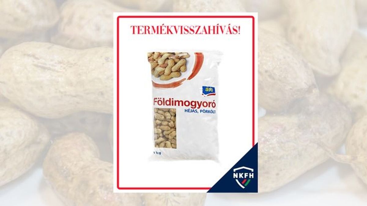 Termékvisszahívás – Te is érezted, hogy avas ez a mogyoró?