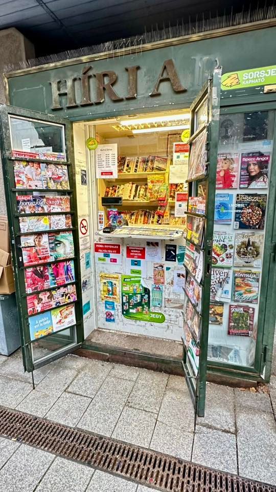 újságosbódé: újranyitott Veszprém régi gyöngyszeme