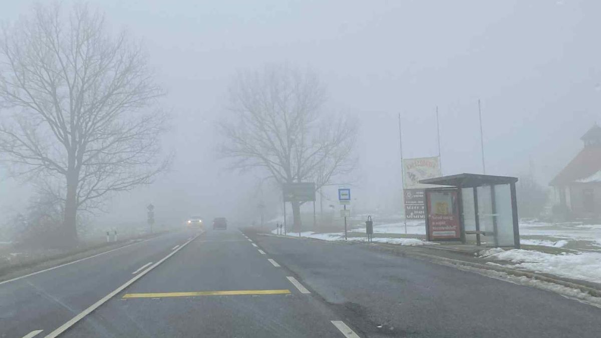 Párás, ködös idő Veszprém térségében – Vasárnap estére eső is jöhet (+ videó)