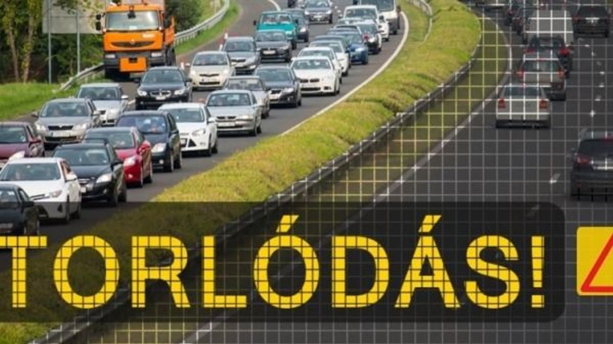 Figyelem, autósok! Péntek estétől szombat hajnalig szűkül az M1–M7-es kivezető szakasza