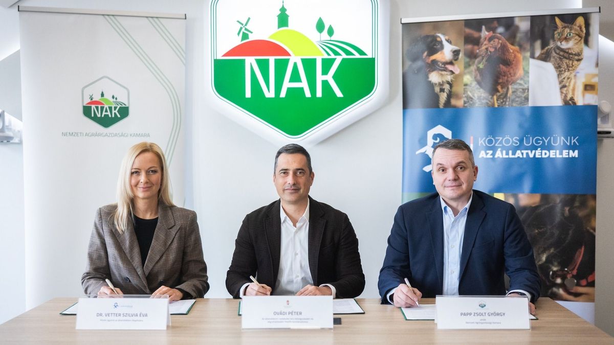 Együttműködési megállapodást kötött a Közös ügyünk az állatvédelem Alapítvány és a NAK