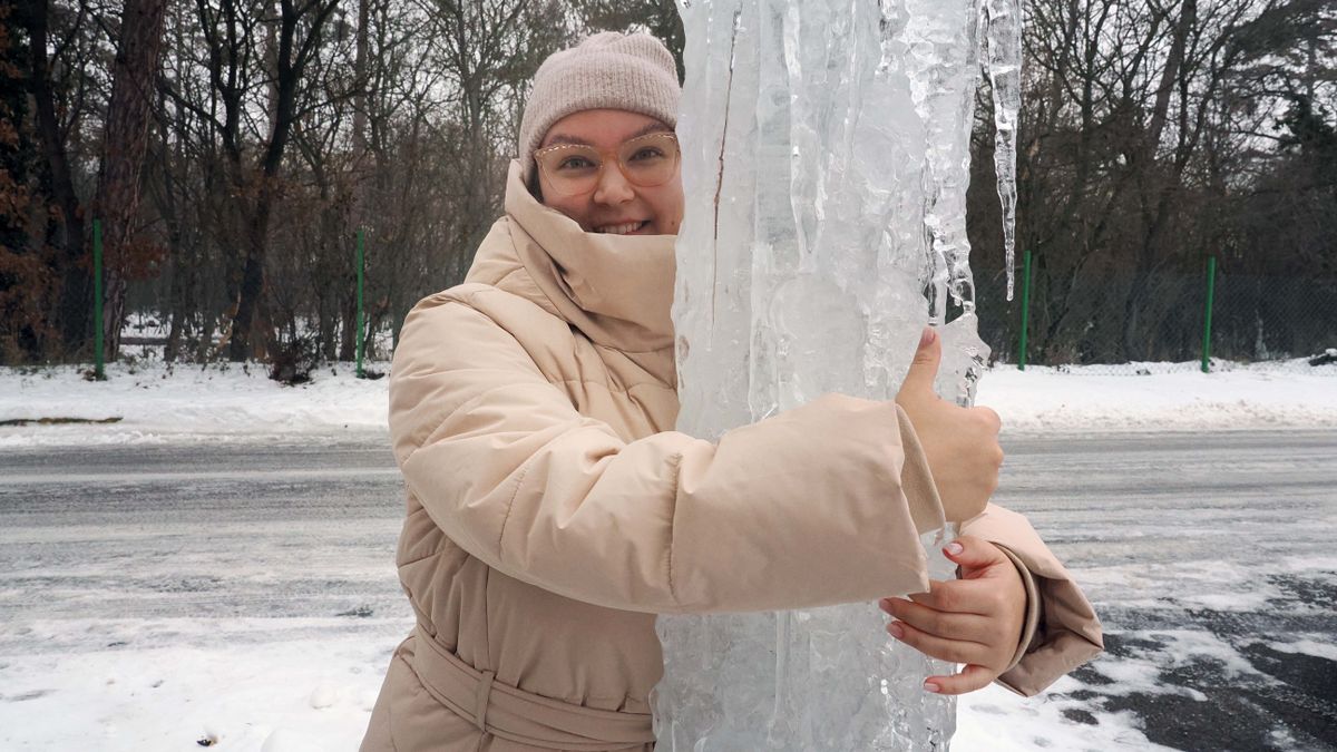 Elképesztő jégcsapokat produkált a mai időjárás +képek!