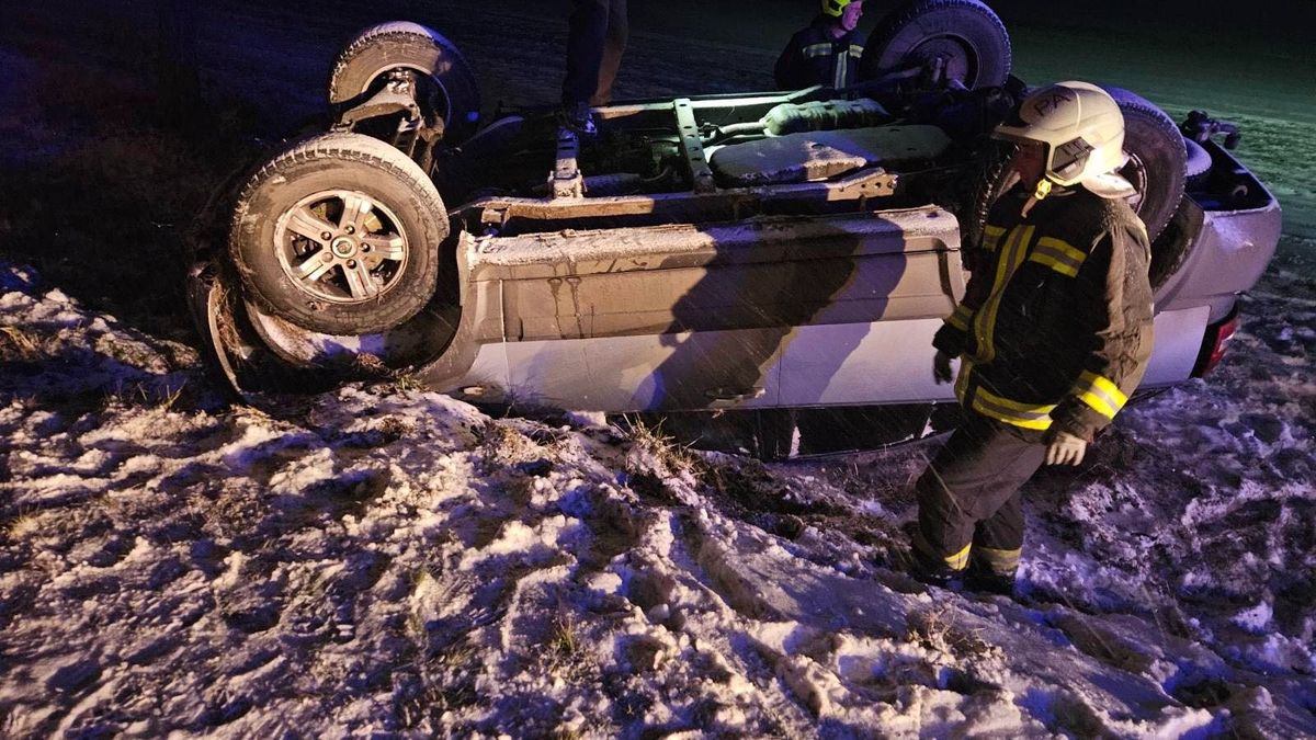 Sorban történtek a balesetek a havazás miatt