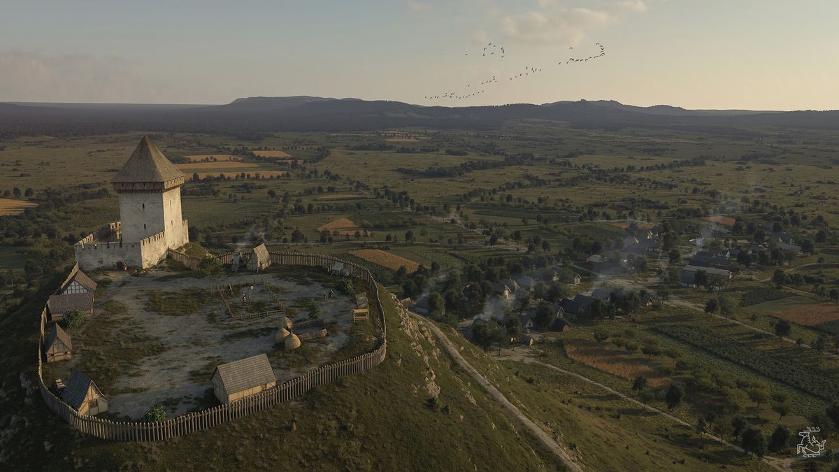 Így nézhetett ki a sümegi vár a 14. században