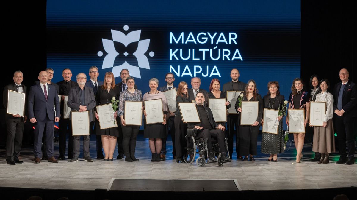 Miniszteri elismeréseket adtak át a magyar kultúra napján Veszprémben (galéria + videó)