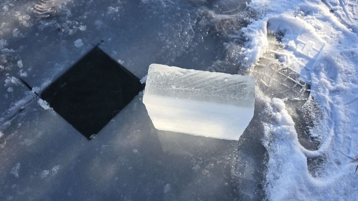 Már 9 centiméter vastag a jég Alsóörsön