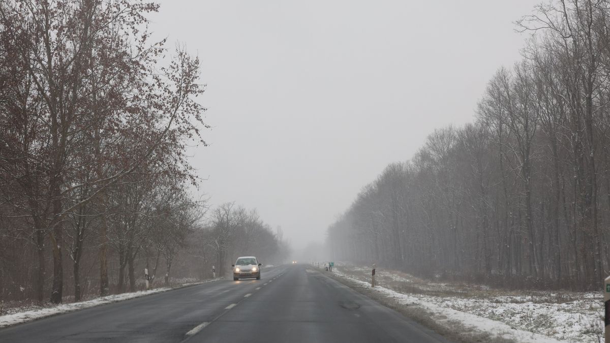 Zord időjárás nehezíti a közlekedést kedden Veszprémben