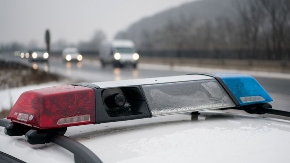 Baleset történt a 7331-es úton,teljes útzár van érvényben